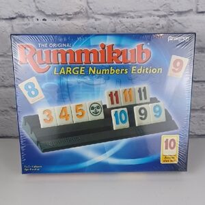 NEW Sealed Pressman Rummikub Large Numbers Edition Game